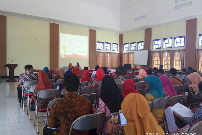 Sosialisasi SE No. 290/701/30 tentang Penyusunan Laporan Keuangan TA 2018 untuk OPD se-Kabupaten Klaten