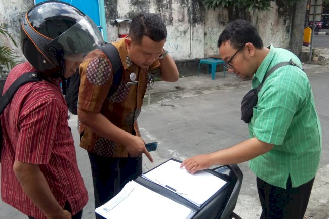 Kegiatan Cek Lokasi Jalan Lingkungan Yang Diajukan Pensertifikatan