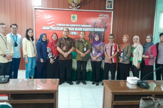 BPKD Kabupaten Wonogiri Jadi Tujuan Study Tiru Dalam Rangka Pemanfaatan Kartu Kredit Pemerintah Daerah