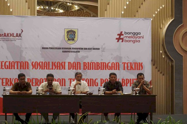 Sosialisasi Peraturan Baru Tentang BPHTB Sebagai Penyesuaian Atas Undang-Undang Nomor  Tahun 2022 Tentang Hubungan Keuangan Antara Pemerintah Pusat Dengan Pemerintah Daerah