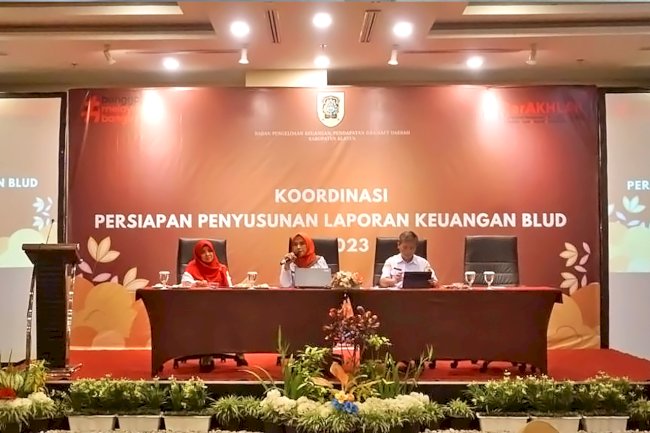 Koordinasi Persiapan Penyusunan Laporan Keuangan BLUD TA 2023