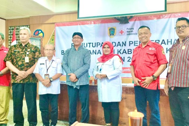 BPKPAD Terima Penghargaan Juara 3, Bulan Dana PMI