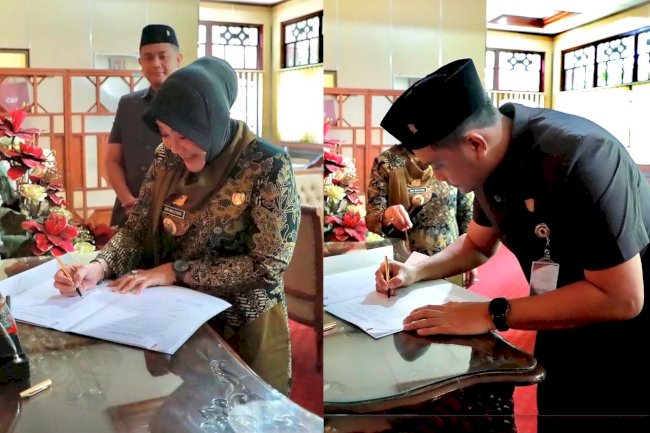 Penandatanganan Pakta Integritas Pengesahan RAPBD 2025