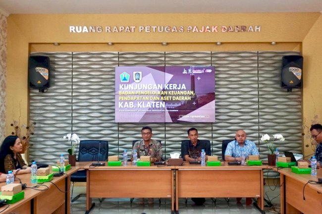 Kunjungan kerja dan kaji banding BPKPAD Kabupaten Klaten bidang Pendapatan Asli Daerah ke Bapenda Kota Malang