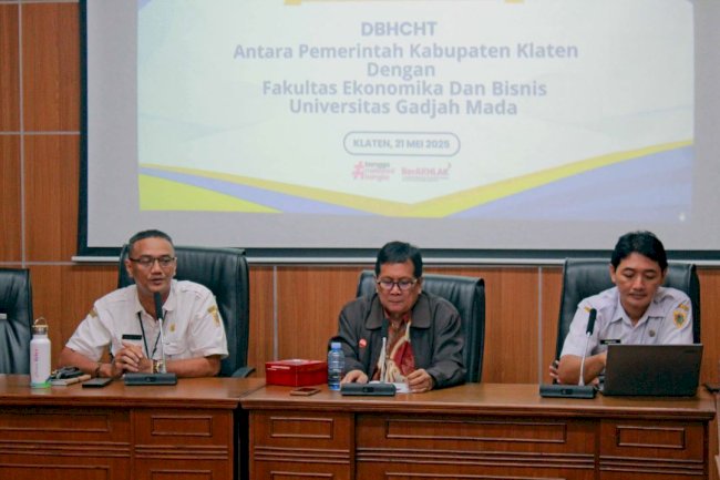 Fasilitasi Penelitian DBHCHT Di Kabupaten Klaten