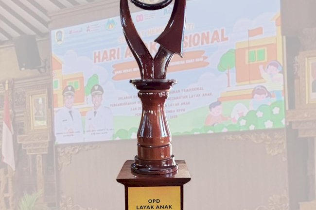 BPKPAD Meraih Predikat OPD Layak Anak Tingkat Madya Kabupaten Klaten Tahun 2025