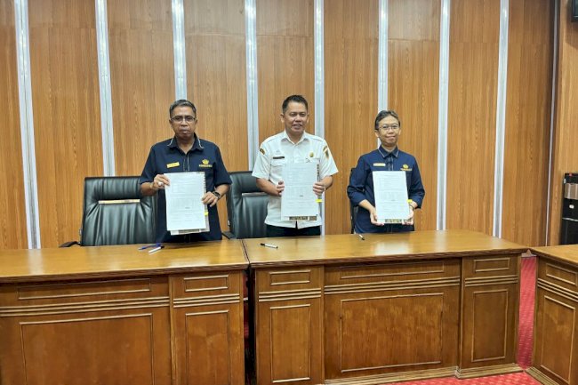 Penandatanganan Berita Acara Rekonsiliasi Pajak-Pajak Pusat Semester I TA 2025