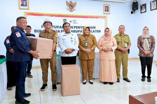 BPKPAD Menerima Juara 1 Penyetor Terbanyak Bulan Dana PMI 2025