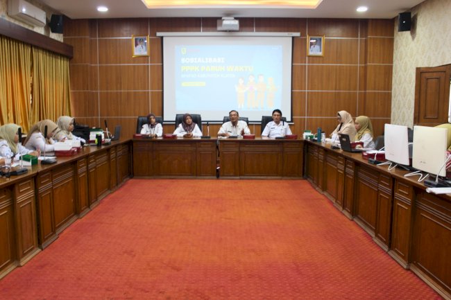 Sosialisasi PPPK Paruh Waktu BPKPAD Kabupaten Klaten bersama PT BPR Bank Klaten (Perseroda)