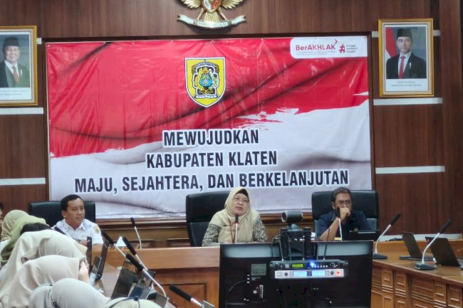 Sosialisasi Pembuatan Akun Billing MPN G3 dan Tata Cara Pembayaran Jaminan Kesehatan Bagi PPPK Paruh Waktu Kabupaten Klaten