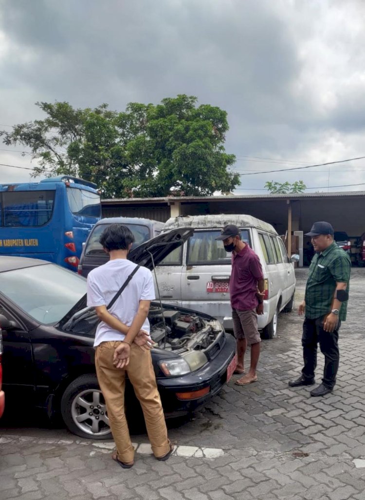 Lelang Kendaraan Milik Pemkab Klaten Menarik Minat Warga Masyarakat