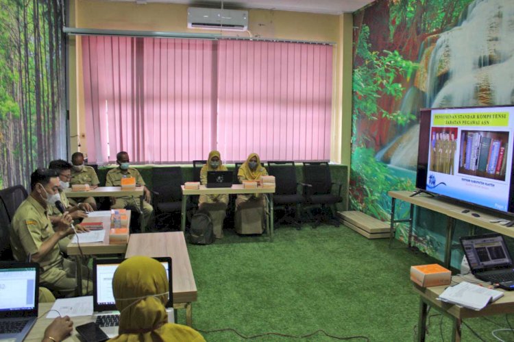 Kegiatan Sosialisasi Standar Kompetensi Jabatan di BPKPAD Kabupaten Klaten