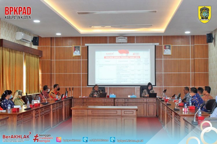 Forum Perangkat Daerah Lintas Perangkat Daerah Dalam Rangka Penajaman Rancangan Awal Rencana Kerja BPKPAD  Kabupaten Klaten Tahun 2024