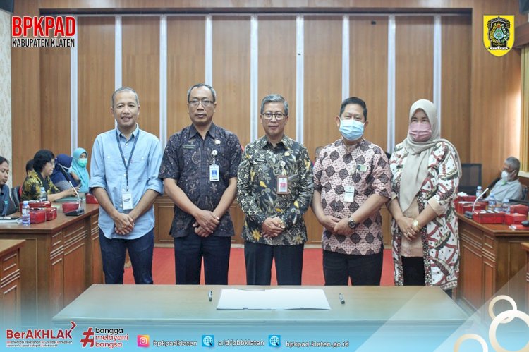 Forum Perangkat Daerah Lintas Perangkat Daerah Dalam Rangka Penajaman Rancangan Awal Rencana Kerja BPKPAD  Kabupaten Klaten Tahun 2024