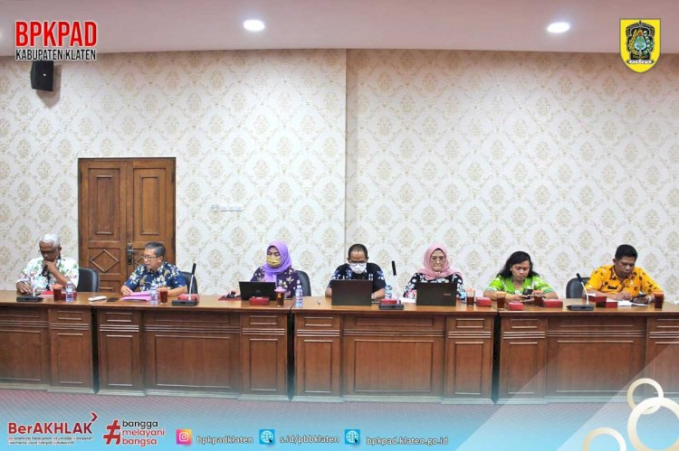 Entry Meeting Dengan BPK RI Perwakilan Provinsi Jawa Tengah Dalam Rangka Pemeriksaan Terinci Atas LKPD Pemerintah Kabupaten Klaten Tahun 2022