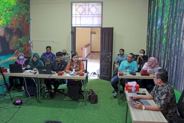 Penyampaian Risalah Hasil Audit Sementara Penyelenggaraan Kearsipan BPKPAD Kabupaten Klaten