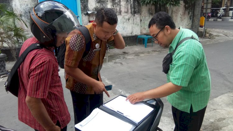 Kegiatan Cek Lokasi Jalan Lingkungan Yang Diajukan Pensertifikatan