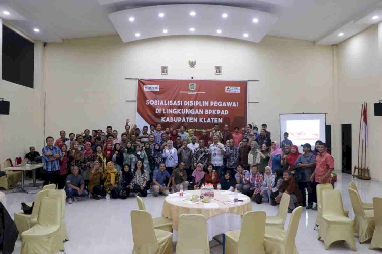 Sosialisasi Disiplin Pegawai Di Lingkungan BPKPAD Kabupaten Klaten