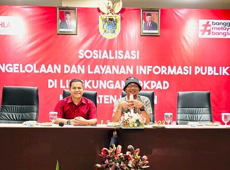 Sosialisasi Pengelolaan Dan Layanan Informasi Publik Di Lingkungan BPKPAD Kabupaten Klaten