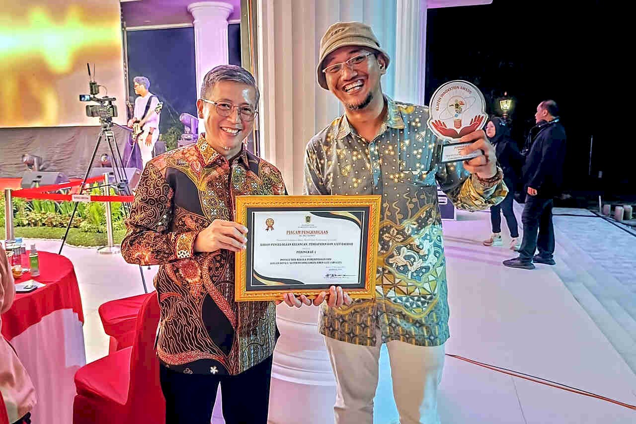BPKPAD Raih Juara 1 "Klaten Innovation Award" (KIA) 2023 Kategori Inovasi Tata Kelola Pemerintahan Organisasi Perangkat Daerah