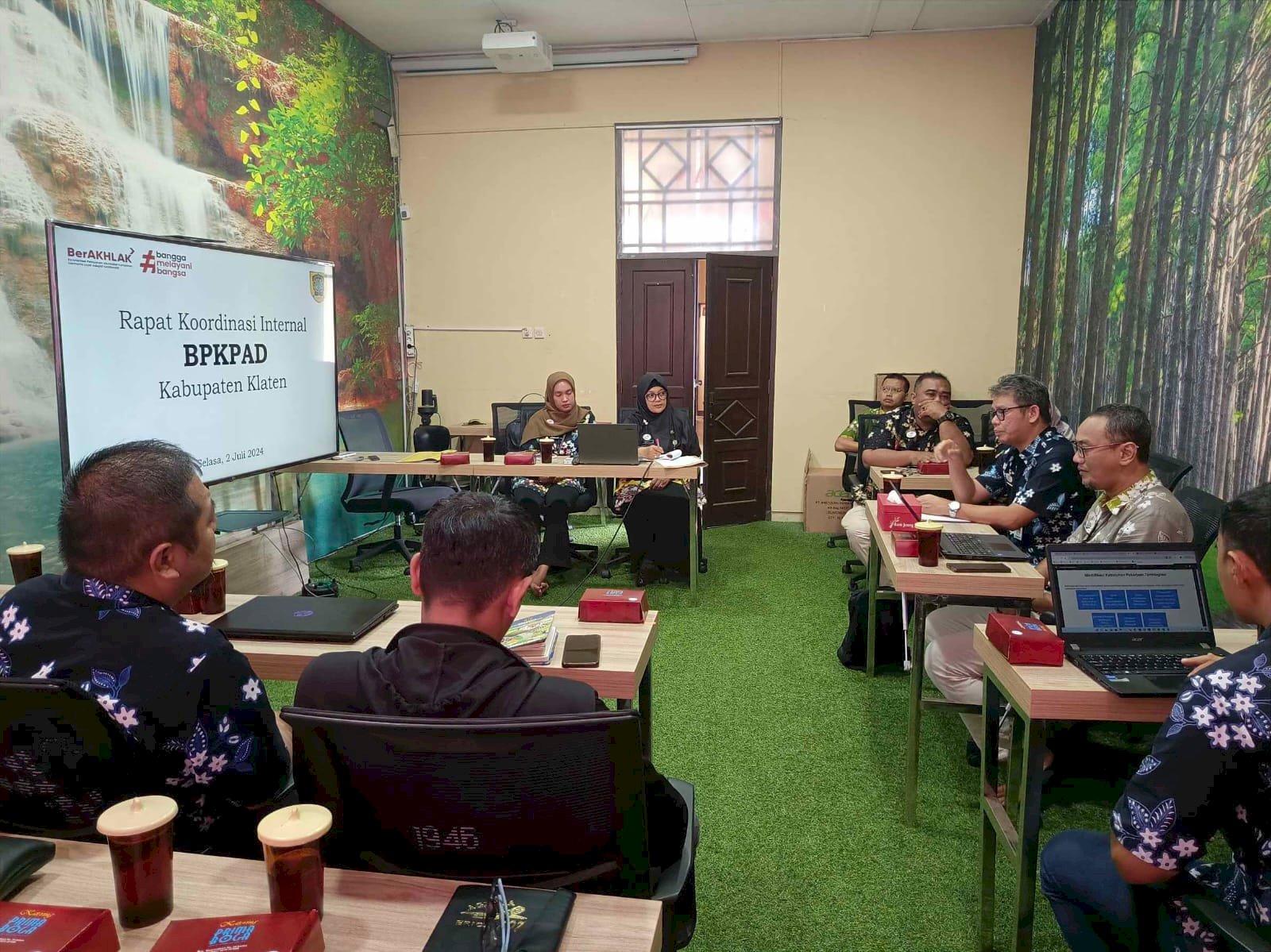 Isu-isu Strategis Jadi Pembahasan Di Rapat Internal BPKPAD Kabupaten Klaten