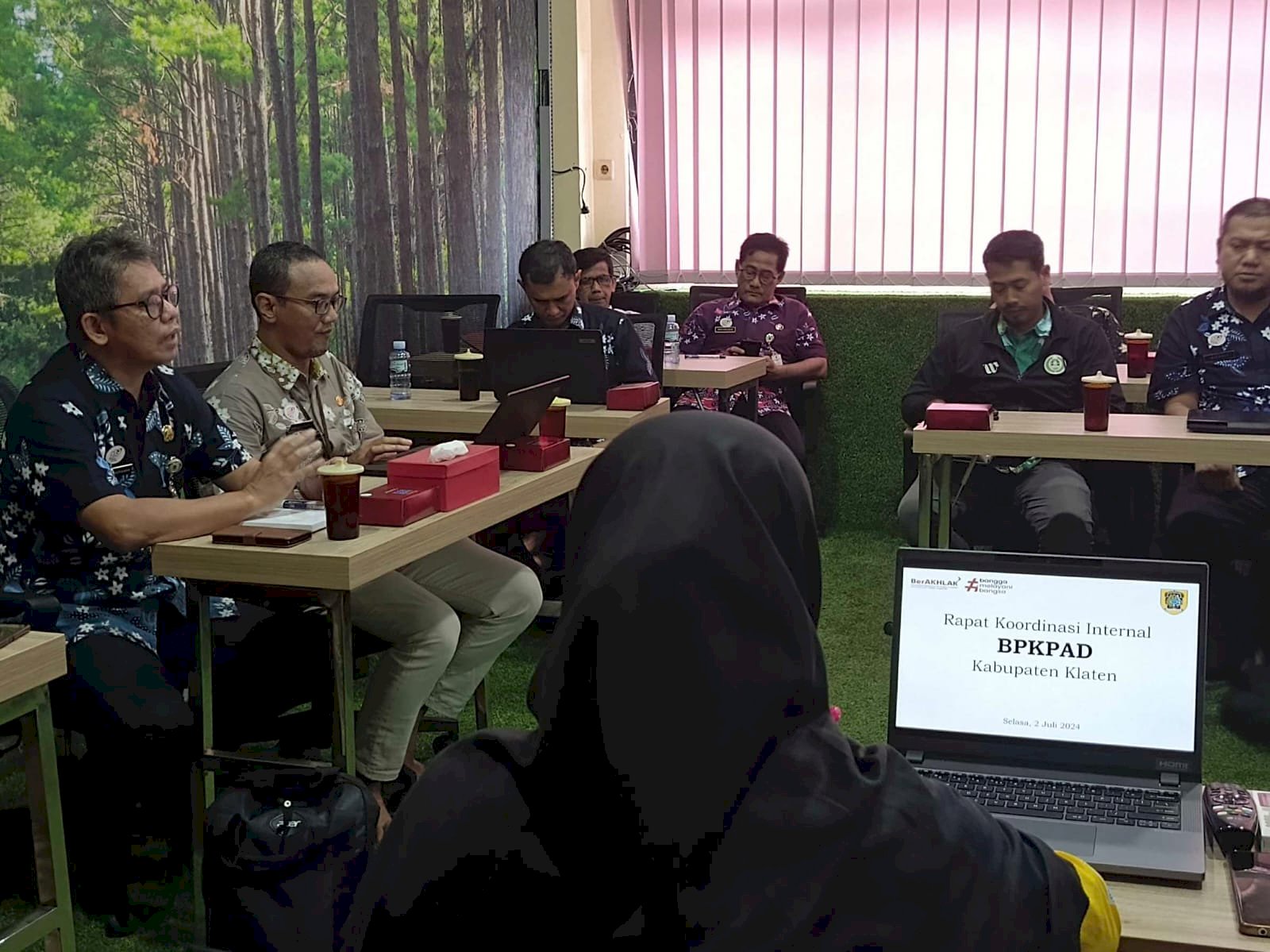 Isu-isu Strategis Jadi Pembahasan Di Rapat Internal BPKPAD Kabupaten Klaten