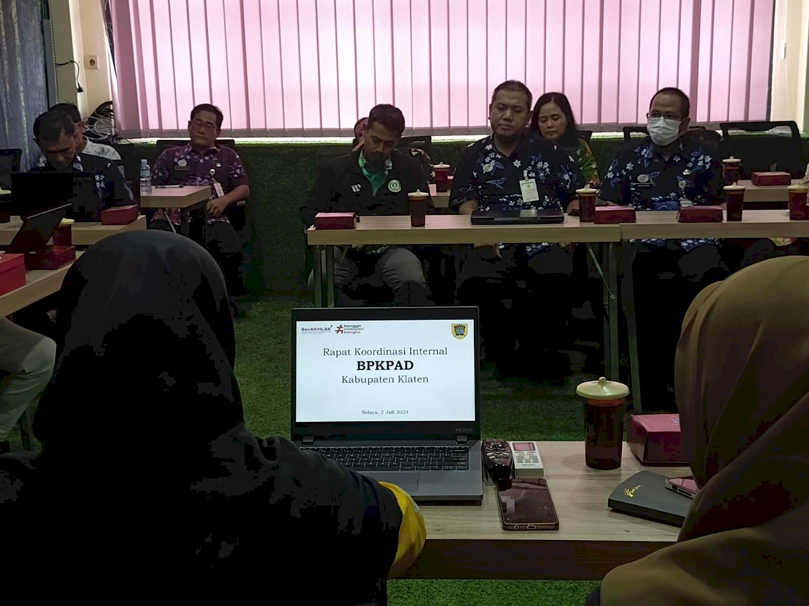 Isu-isu Strategis Jadi Pembahasan Di Rapat Internal BPKPAD Kabupaten Klaten