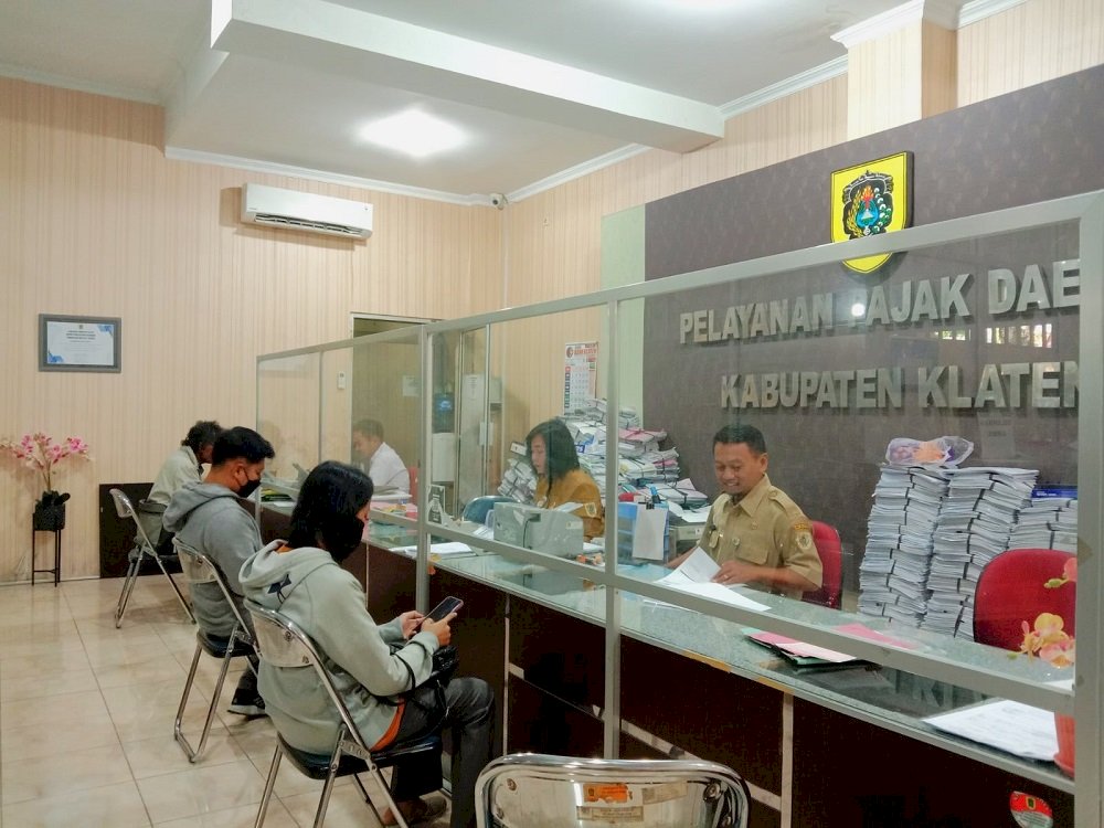 Pelayanan Pajak Daerah Kabupaten Klaten Hari Ini