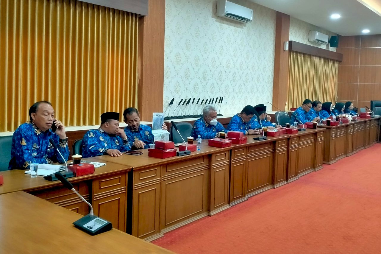 Rapat Koordinasi Pendataan Piutang Pajak Kendaraan Bermotor (PKB)