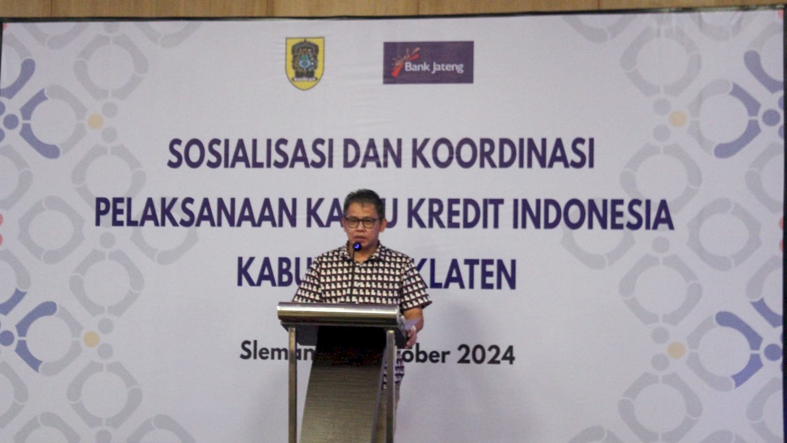 Sosialisasi Dan Koordinasi Pelaksanaan Kartu Kredit Indonesia Kabupaten Klaten