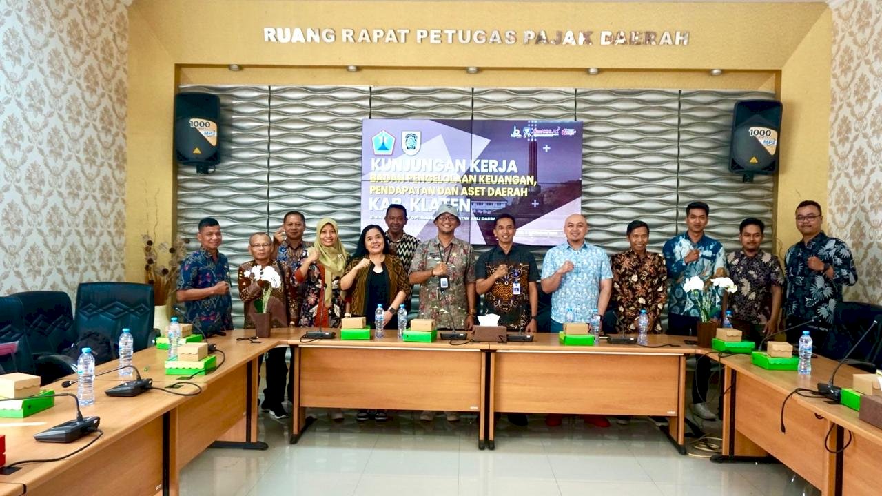 Kunjungan kerja dan kaji banding BPKPAD Kabupaten Klaten bidang Pendapatan Asli Daerah ke Bapenda Kota Malang