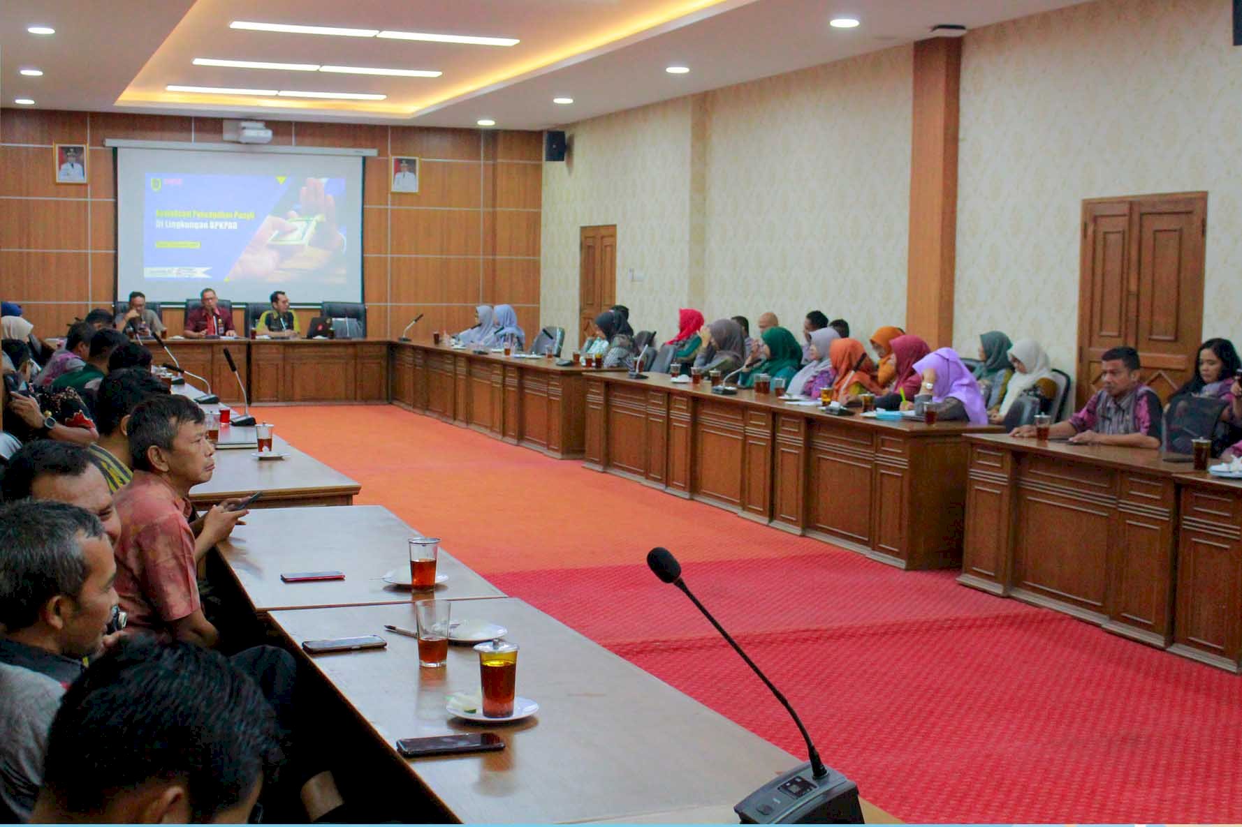 Sosialisasi Pencegahan Pungli Di Lingkungan BPKPAD Kabupaten Klaten