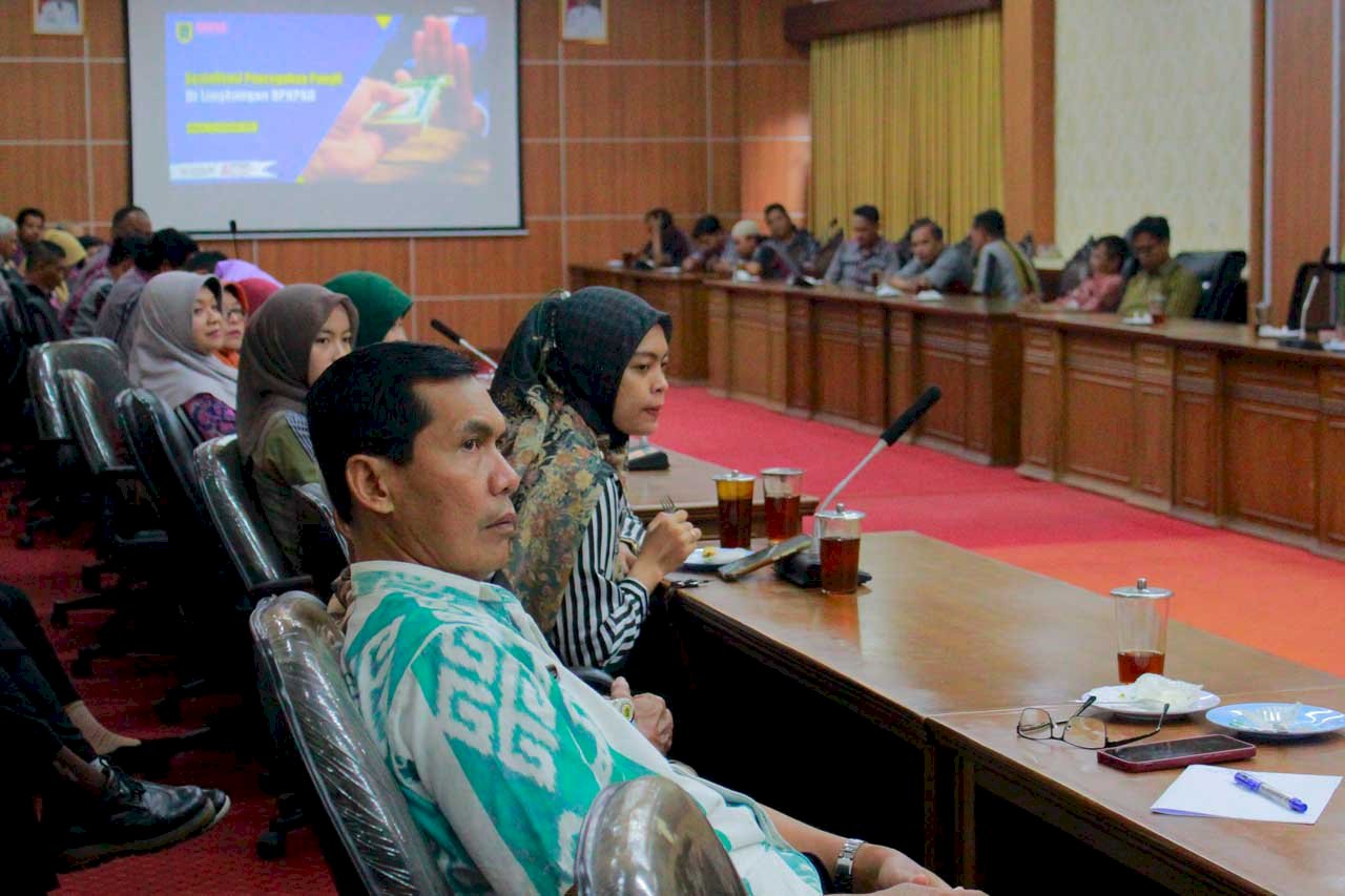 Sosialisasi Pencegahan Pungli Di Lingkungan BPKPAD Kabupaten Klaten