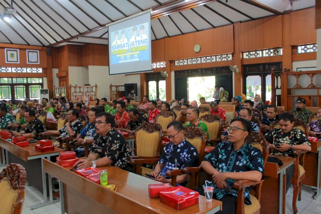 Sosialisasi Program Pembebasan Tunggakan Atas Pokok dan Sanksi Administrasi Pajak Kendaraan Bermotor