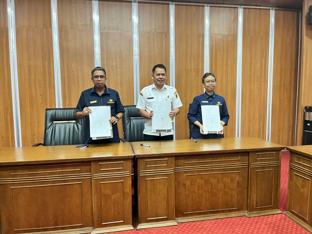 Penandatanganan Berita Acara Rekonsiliasi Pajak-Pajak Pusat Semester I TA 2025