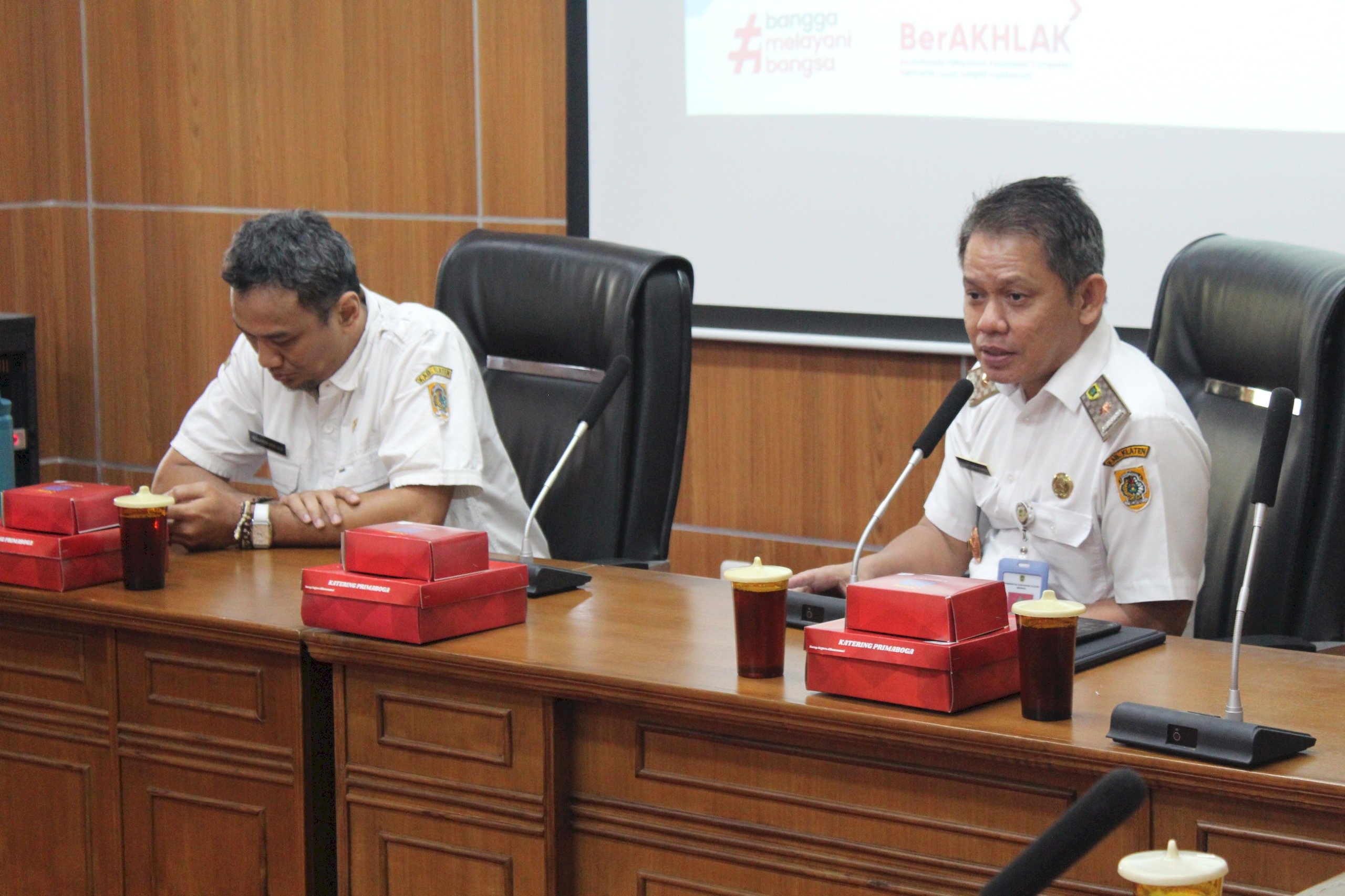 Evaluasi Pengelolaan Kearsipan pada BPKPAD Kabupaten Klaten dan Penyerahan Penghargaan Pengelola Arsip