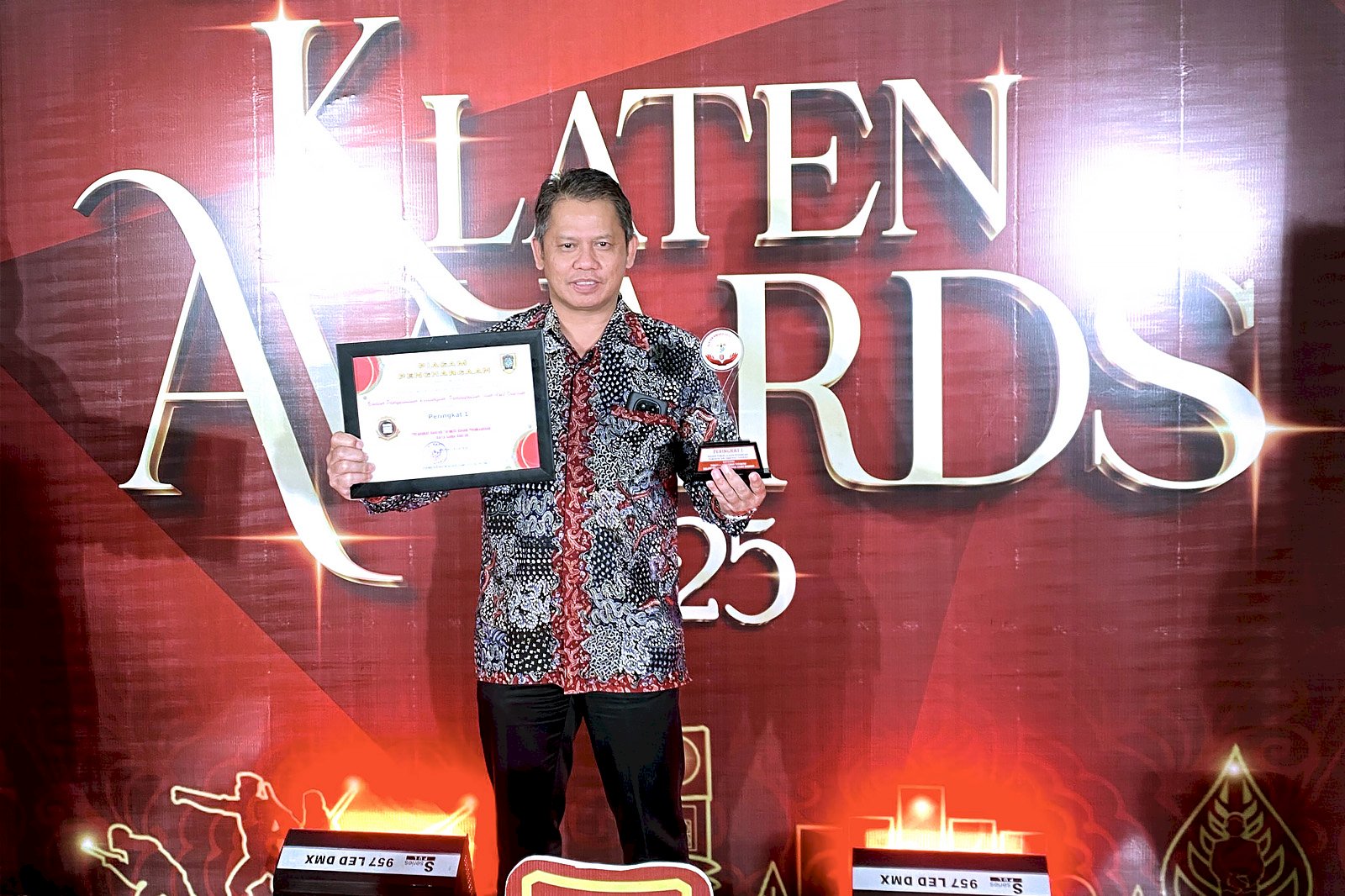 BPKPAD Mendapatkan Juara 1 dalam Penghargaan KLATEN AWARD 2025