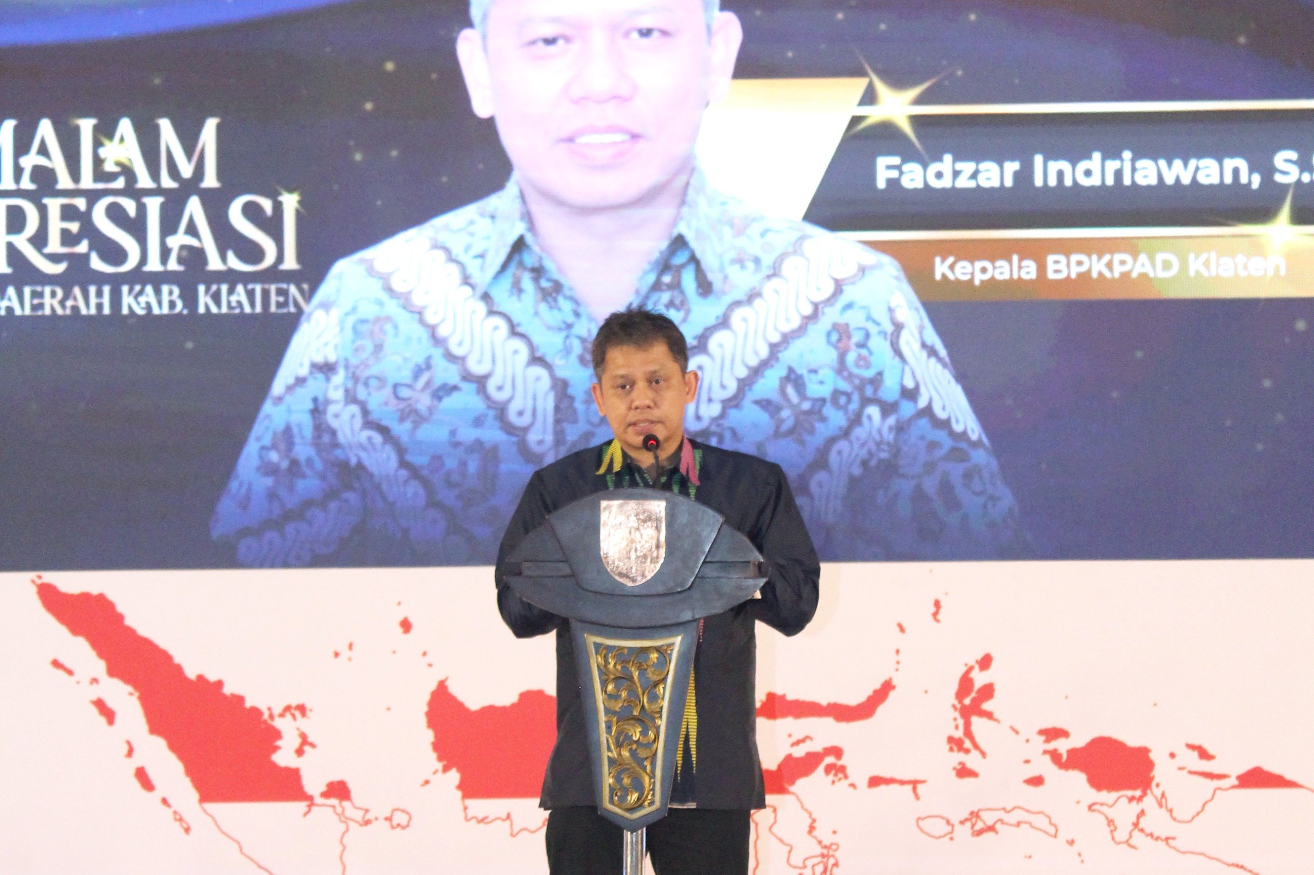 Badan Pengelolaan Keuangan, Pendapatan dan Aset Daerah Klaten menggelar Malam Apresiasi Pajak Daerah Tahun 2025