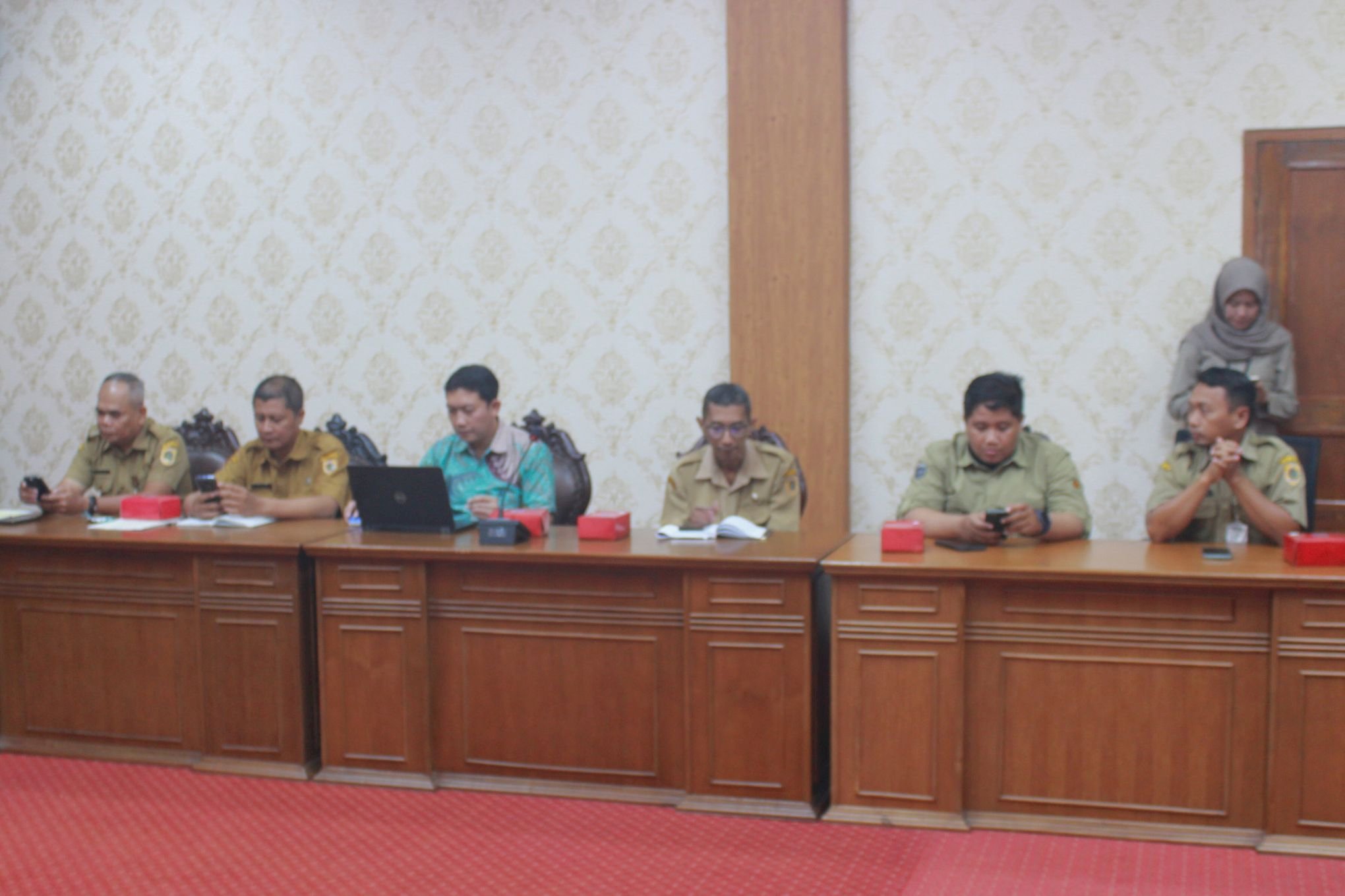 Pembahasan PKS antara BPKPAD Kabupaten Klaten dengan ATR BPN Kabupaten Klaten terkait Integrasi Peta Digital