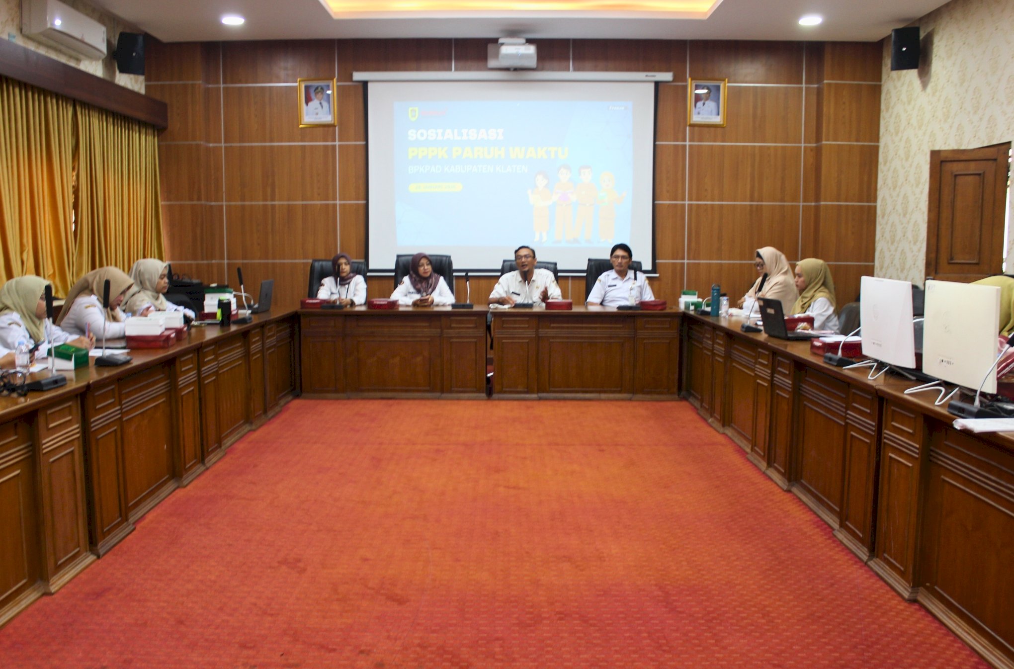 Sosialisasi PPPK Paruh Waktu BPKPAD Kabupaten Klaten bersama PT BPR Bank Klaten (Perseroda)