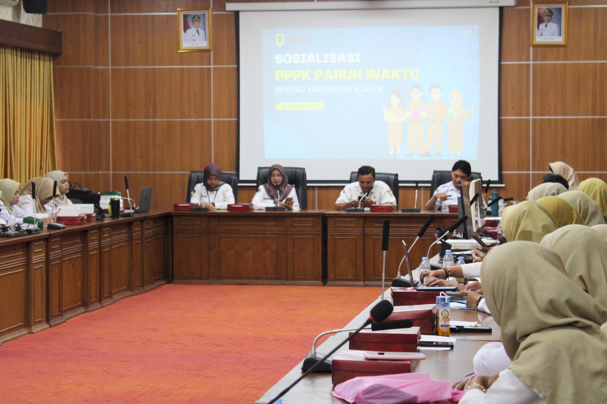 Sosialisasi PPPK Paruh Waktu BPKPAD Kabupaten Klaten bersama PT BPR Bank Klaten (Perseroda)