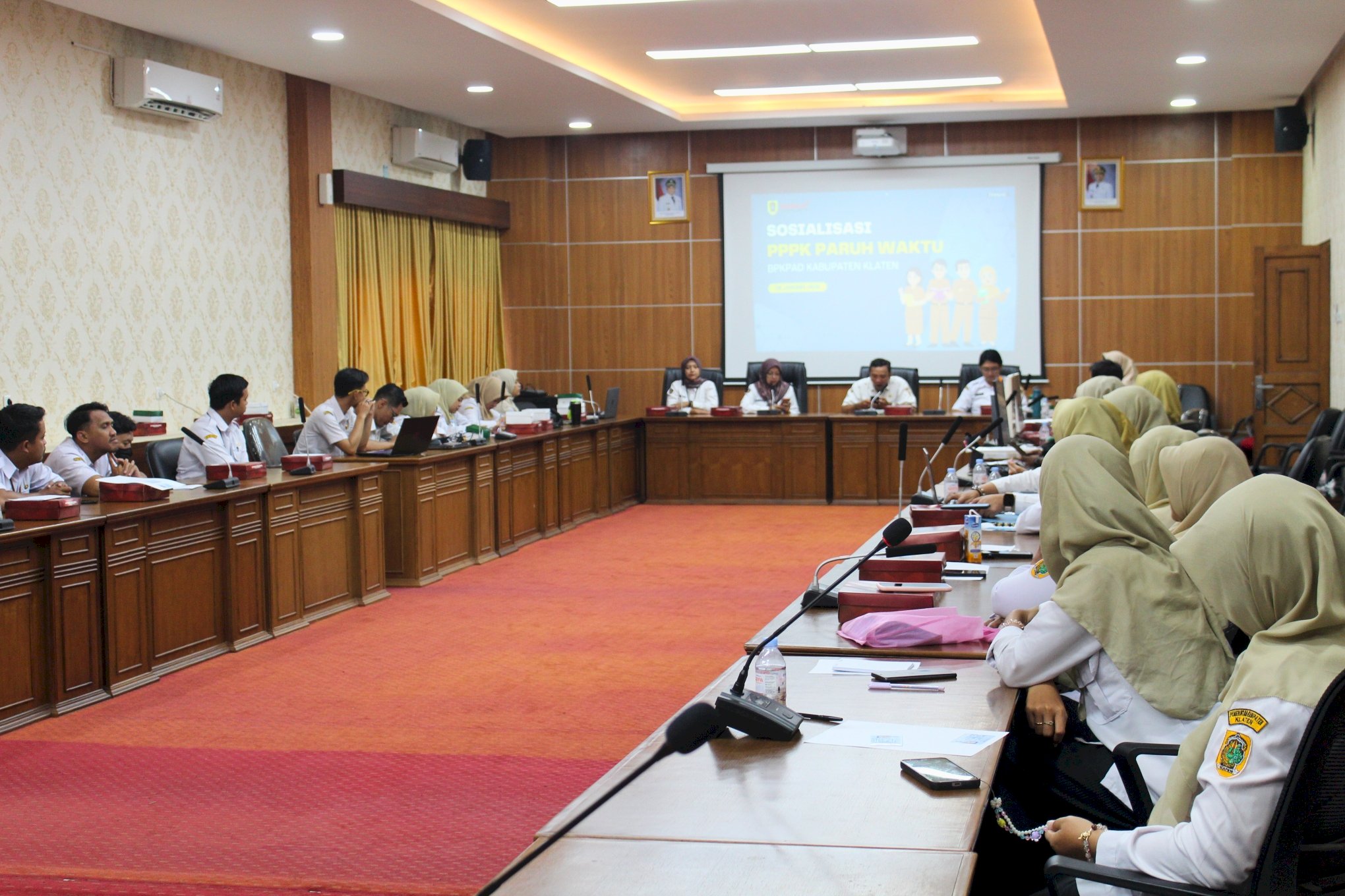 Sosialisasi PPPK Paruh Waktu BPKPAD Kabupaten Klaten bersama PT BPR Bank Klaten (Perseroda)