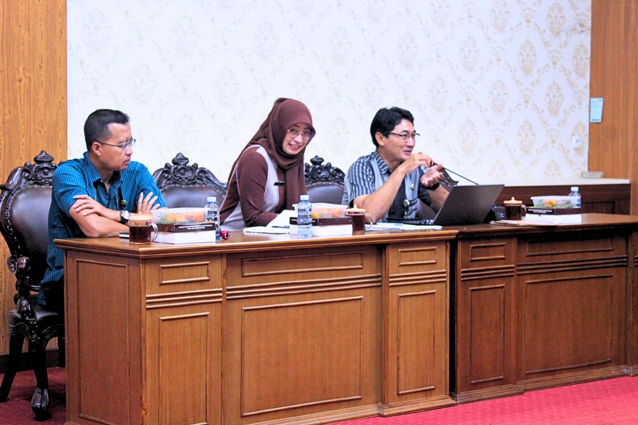 Penandatanganan Berita Acara Rekonsiliasi atas penyetoran Pajak Pusat Semester II Tahun Anggaran 2025