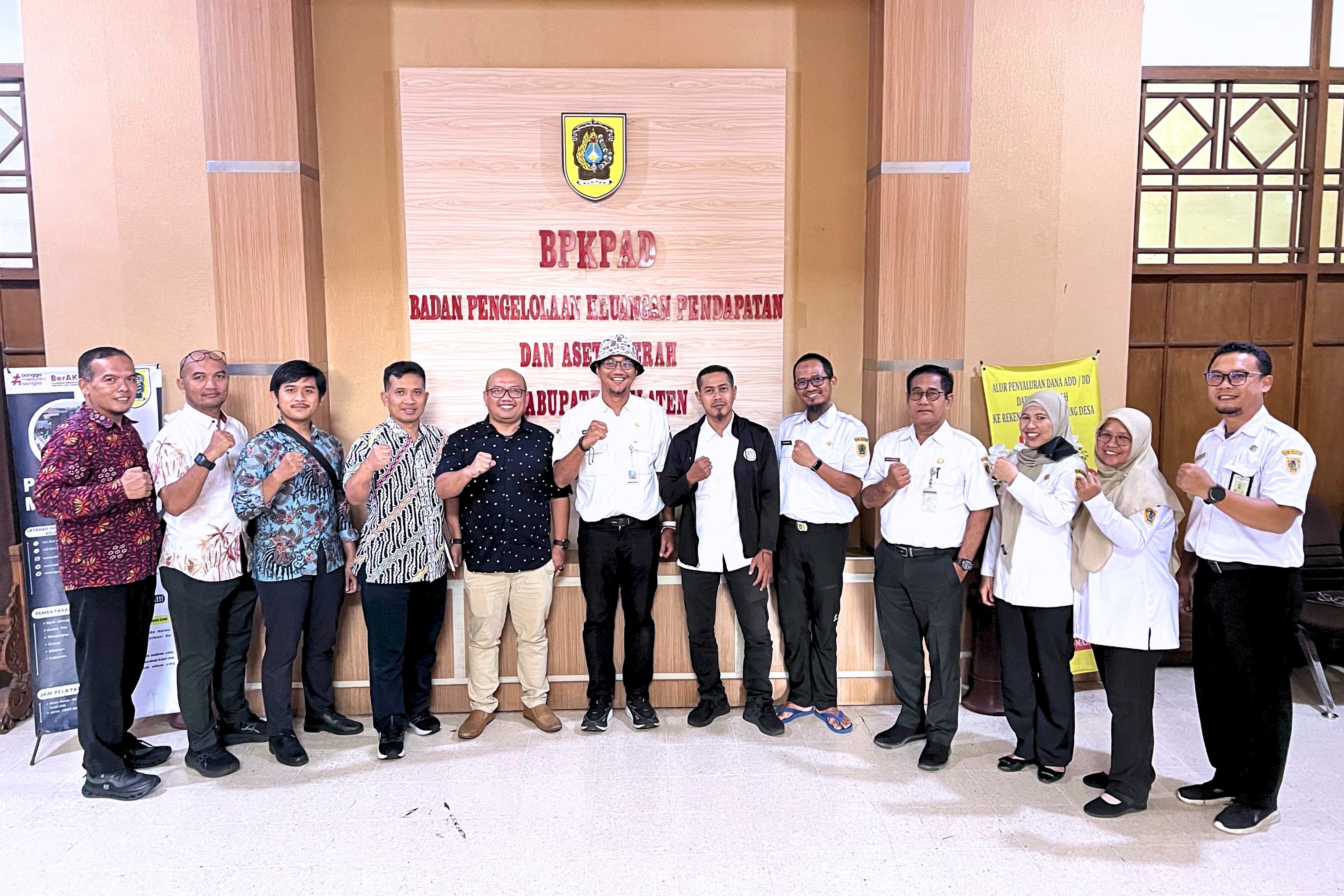 Studi Tiru Pengelolaan Barang Milik Daerah (BMD) ke BPKPAD Kab. Klaten oleh BPKAD Kab. Blitar