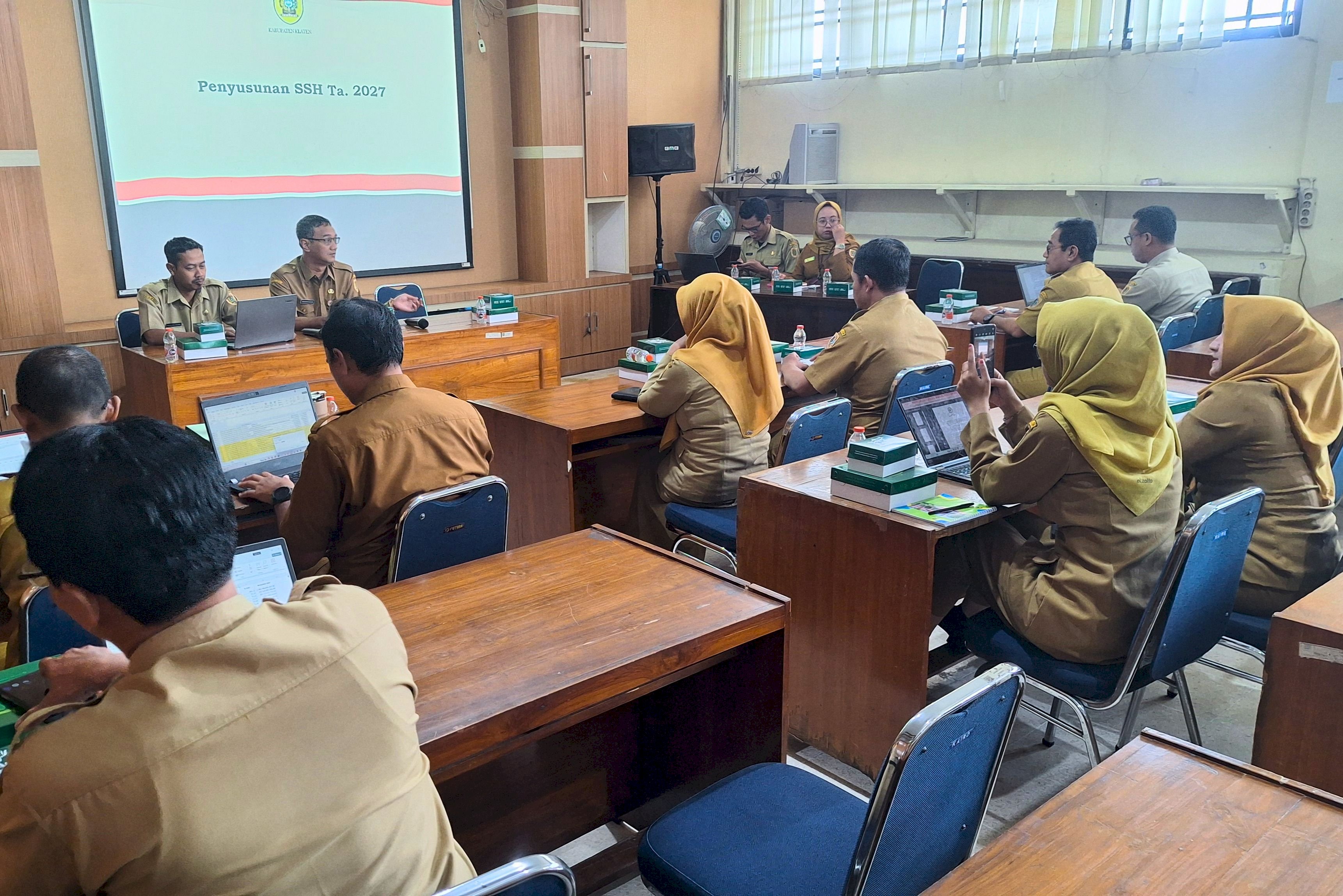 Rapat Koordinasi Tim Penyusun Standar Harga Satuan Barang dan Jasa (SHSBJ) Kabupaten Klaten Tahun Anggaran 2027