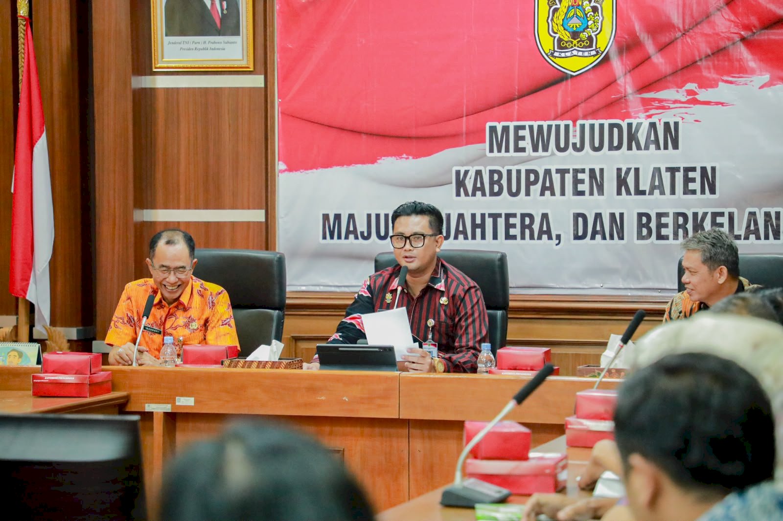 Koordinasi Optimalisasi Pajak Daerah antara Bapenda Provinsi dan Bupati Klaten