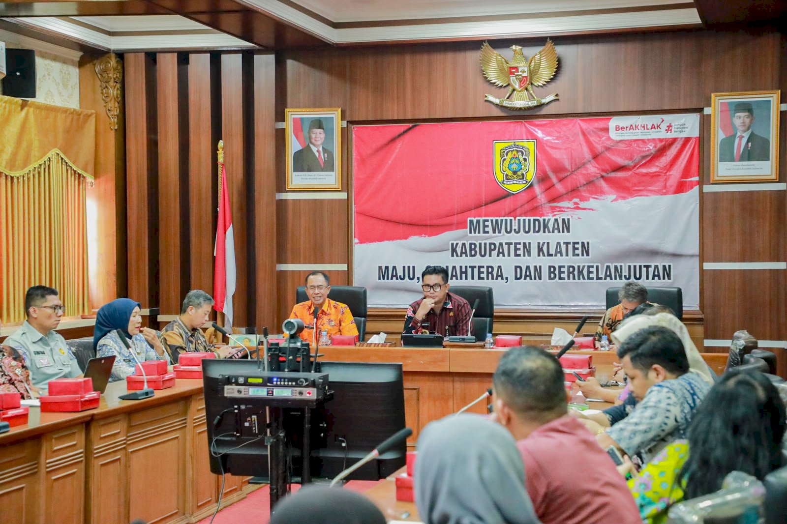 Koordinasi Optimalisasi Pajak Daerah antara Bapenda Provinsi dan Bupati Klaten