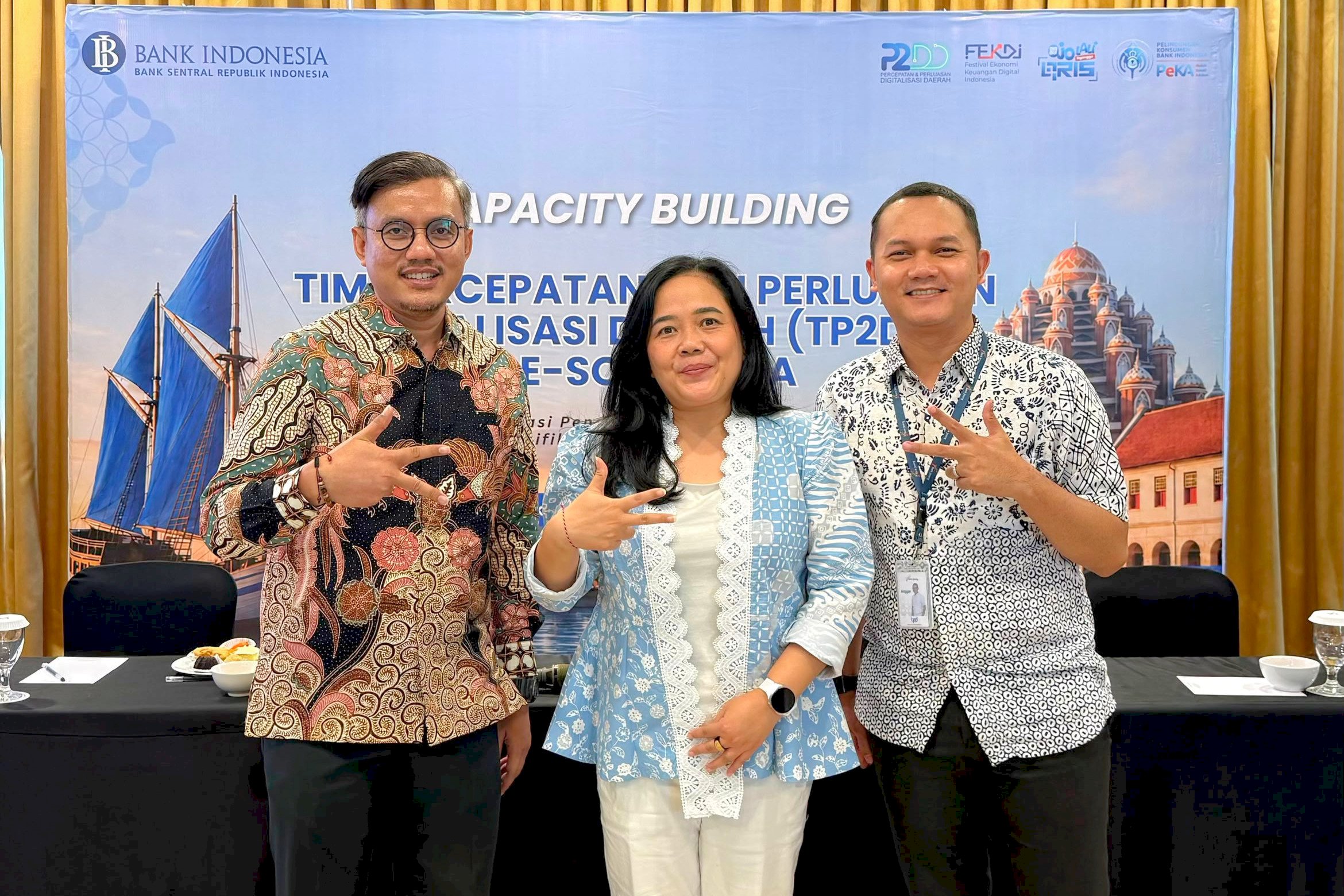 PERKUAT EKOSISTEM DIGITAL KEUANGAN DAERAH, TP2DD KLATEN DAN BANK JATENG BERGURU HINGGA KE MAKASSAR